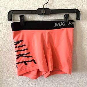 Nike spandex running shorts